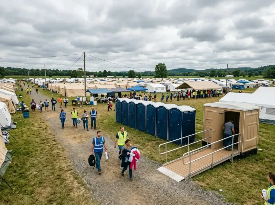 disaster-relief-camp-restrooms-010 — frequently asked questions, Dumpster & Portable Bathrooms Rental in East Dundee, IL
